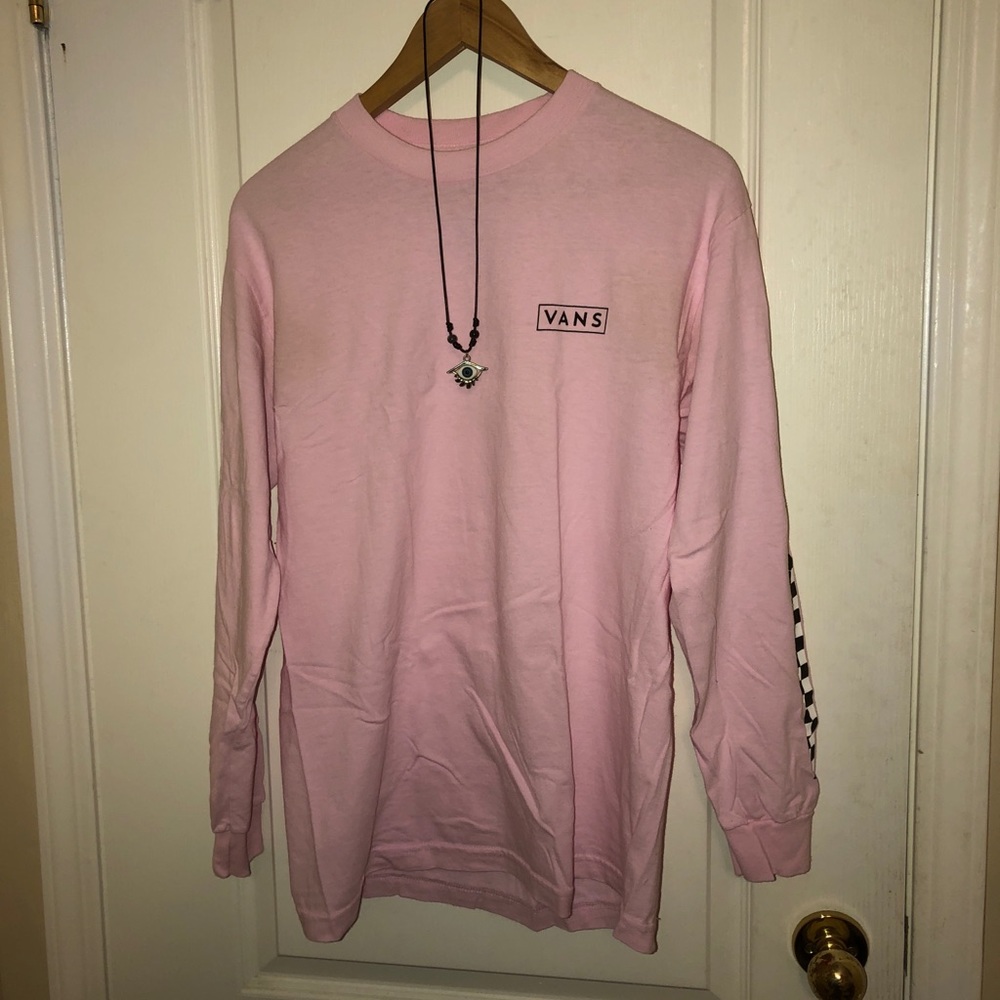 Pink vans long sleeve